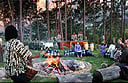 Braais above Zorgvliet Wine Estate, South Africa