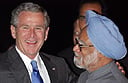 President Bush in New Delhi