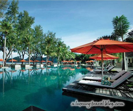 Sands Pool at the Tanjung Rhu Resort
