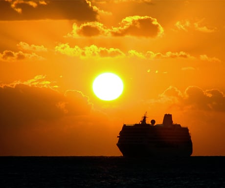 Cruise sunset