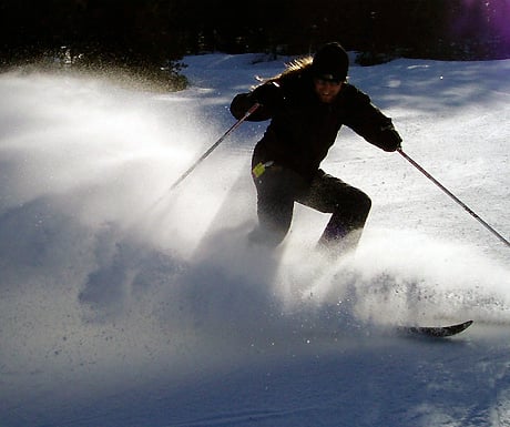 Skiing