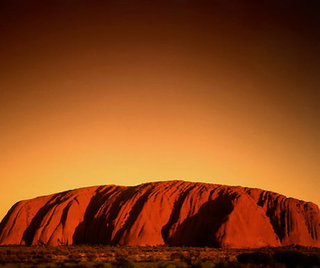 Uluru sunset