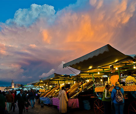 Marrakech sunset