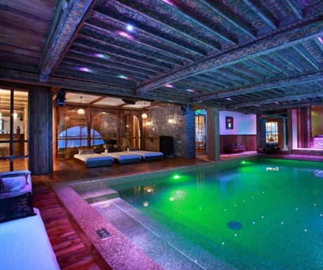 Top 5 luxury chalets with unique swimming pools