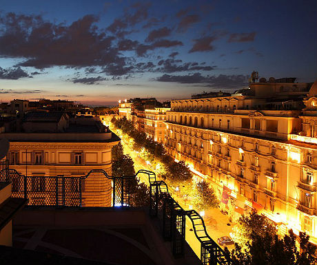 Roman Penthouse view