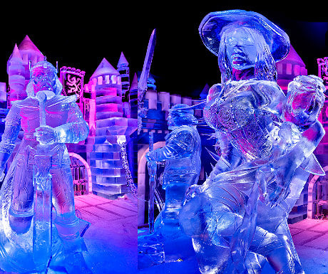 Snow and Ice Sculpture Festival Bruges