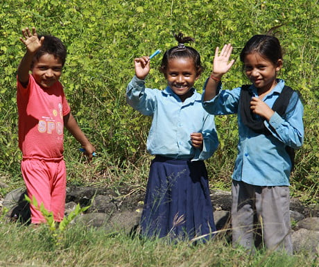 Children in Nepal