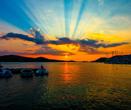 Croatia sunset