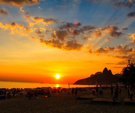 Rio sunset