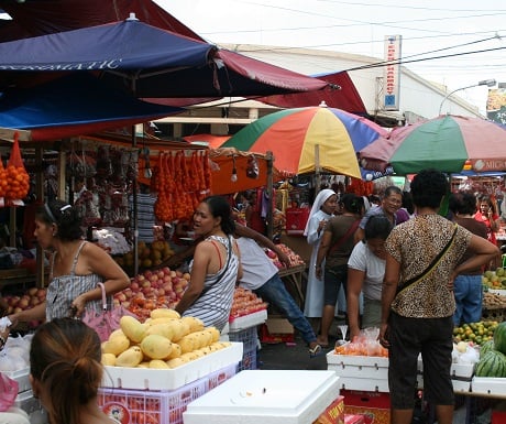 Market in Bacolod, Philippines