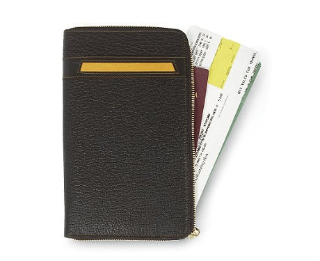 Tournée Business Leather Travel Organizer from Acqua Di Parma