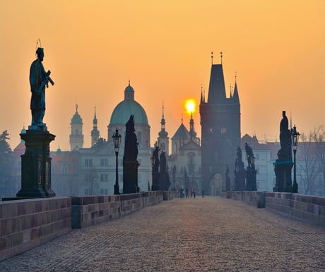 Prague sunrise