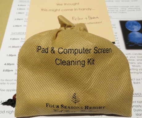 Computer screen cleaning kit
