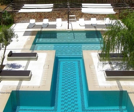 Pool at Domaine de Malika, Atlas Mountains