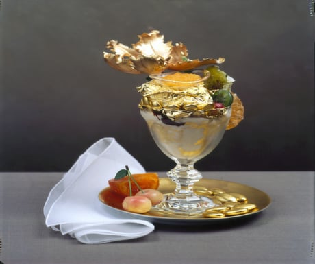 Golden Opulence Sundae