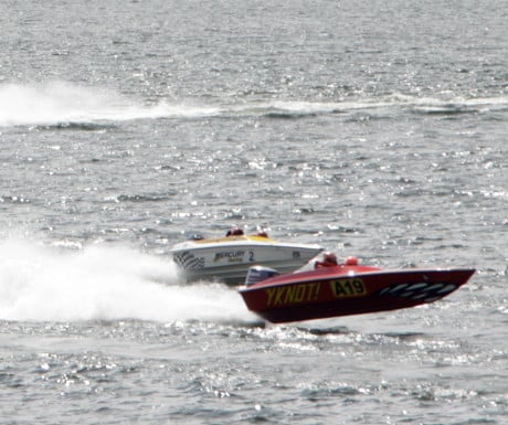 Powerboat racing