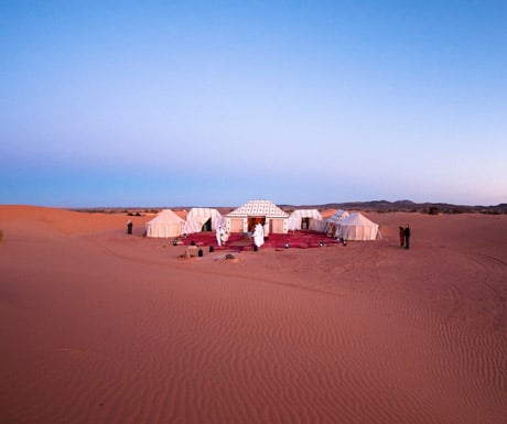 Tented camp near Merzouga, Morocco