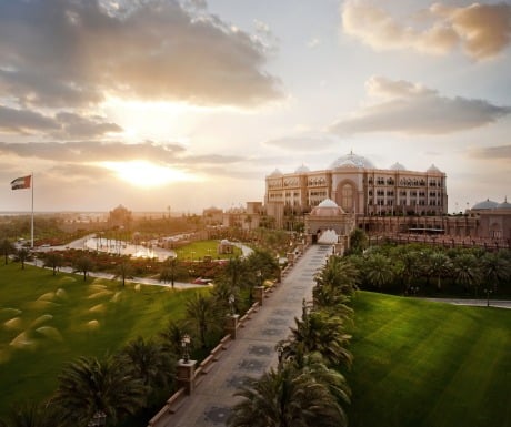 Emirates Palace sunset