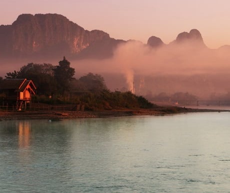 Mist over the Mekong