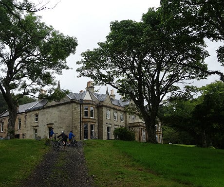 Approach to Raasay House