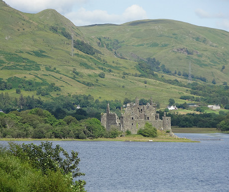 Kilchurn Castle from Loch Awe