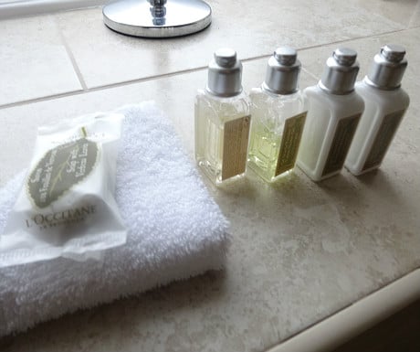 Kinloch Lodge toiletries