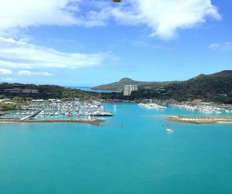 Hamilton Island - from the air