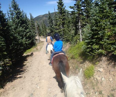 Horseback riding in Taos Ski Valley
