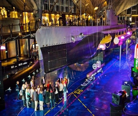 Inside Lennusadam Seaplane Harbour