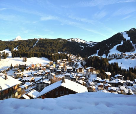 Les Gets Village French Alps - chalet stays