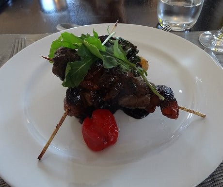 Long Lee Manor grilled ostrich