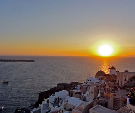 6. Watch the Oia sunset