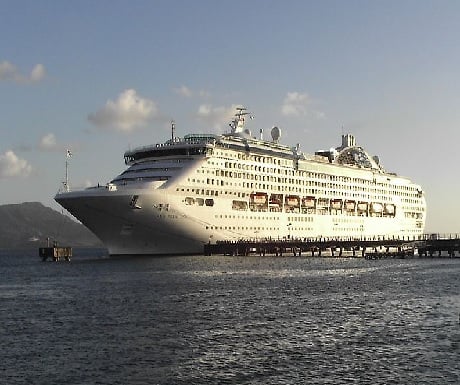 Cruise ship Fort de France