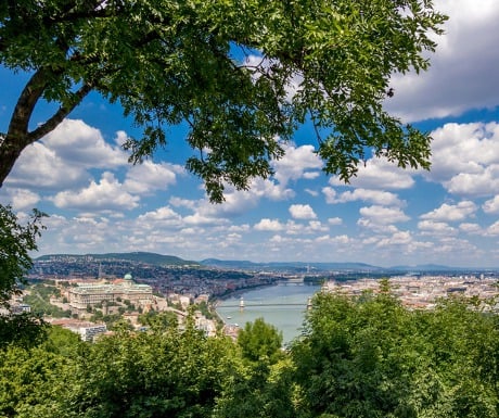 Buda Hills view