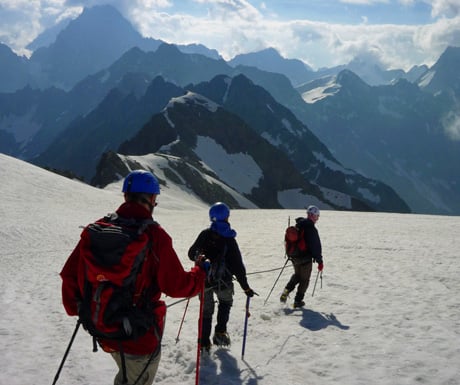 Mountaineering off the beaten track