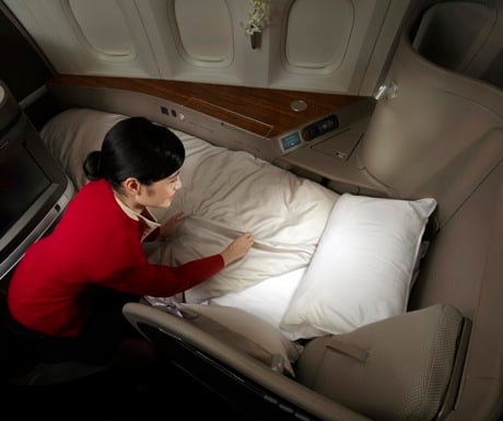 Cathay Pacific first class