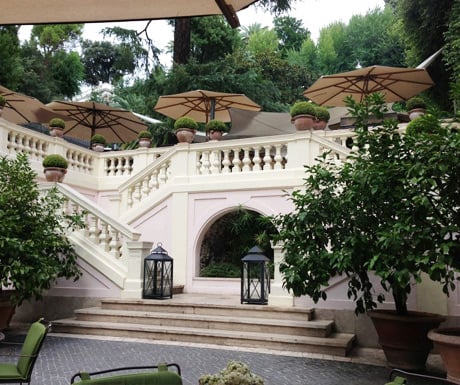 Hotel de Russie, Rome