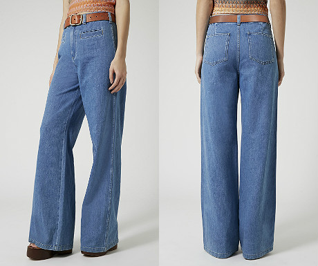 MOTO Miller Flared Jeans from Topshop