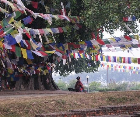 Tibetan prayer flags