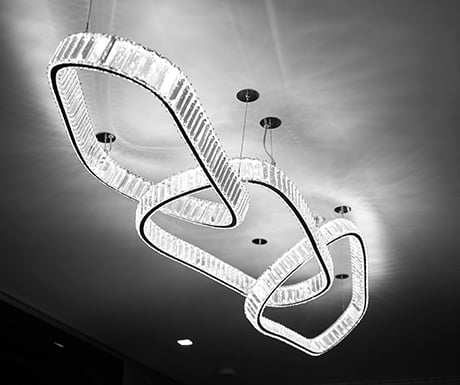 Bentley Suite light installation