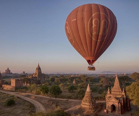 Balloon over Bagan