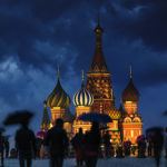 Photograph of the week: A stormy evening in Moscow's Red Square