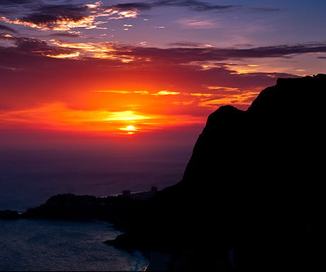 Pedra da Gavea Rock sunset