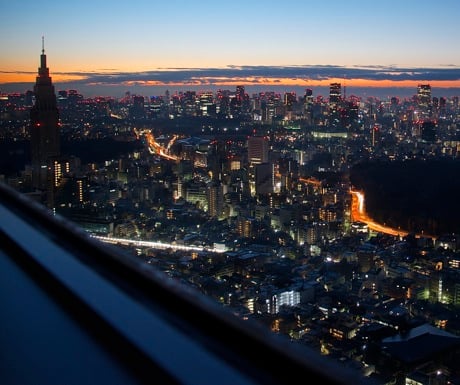 Park Hyatt Tokyo view