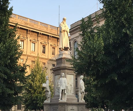 The Piazza della Scala