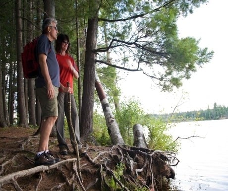 Hiking in Thousand Islands