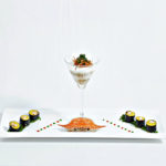 Recipe of the week: Rock lobster and seaweed sushi: tiramisu of king crab flavored with coconut and lemon