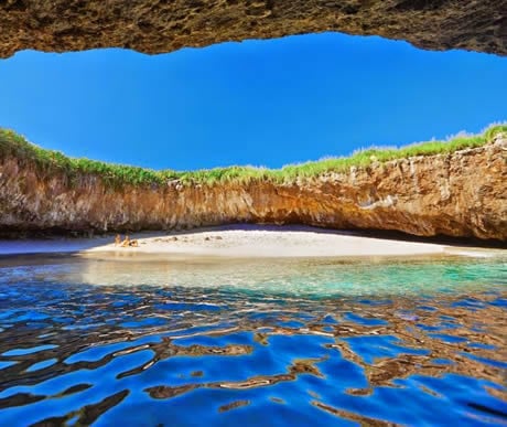 hidden beach