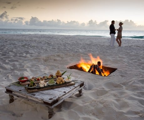 Honeymoon Couple on Beach North Island