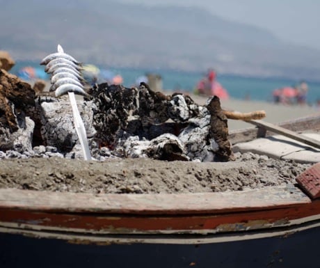 Espetos  Traditional Saltwater Fish Dish From Province of Málaga